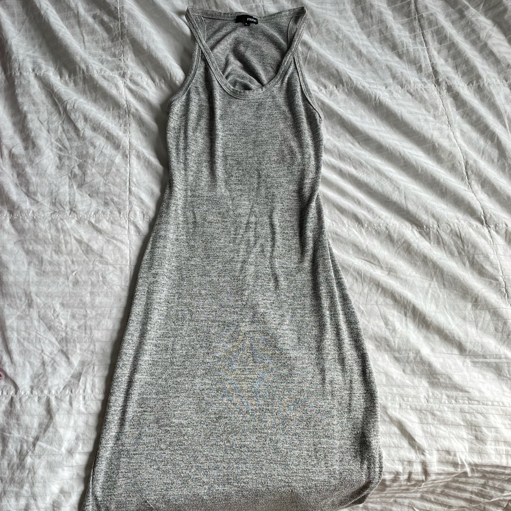 Wilfred Free Grey Midi Dress